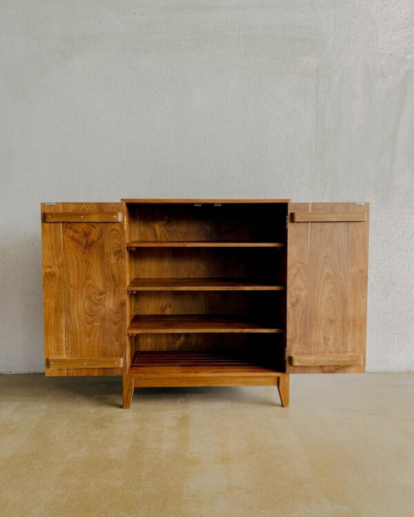 Cabinet sepatu minimalis 2 pintu
