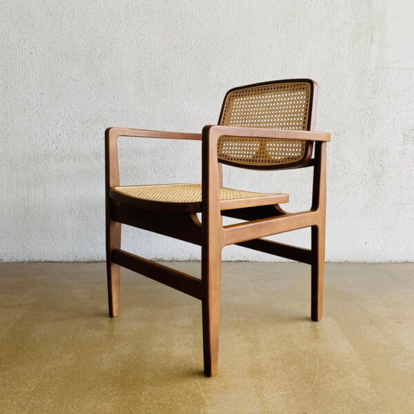 kursi minimalis klasik kombinasi rotan