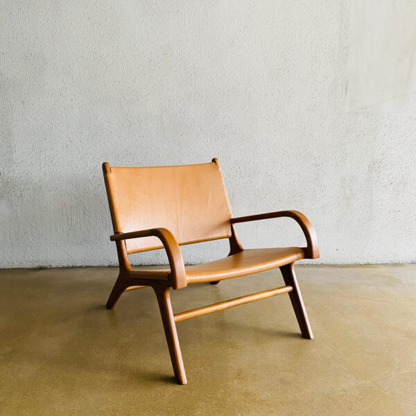 kursi santai klasik leather green