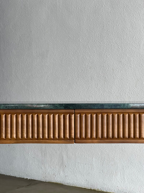 Meja Konsul Minimalis Scandinavian Kayu Jati