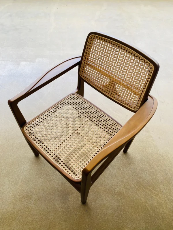 kursi minimalis klasik kombinasi rotan