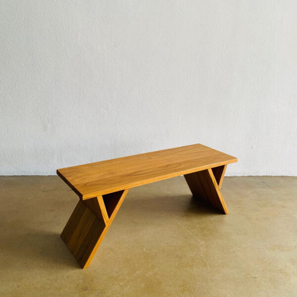Bench Minimalis Walnut