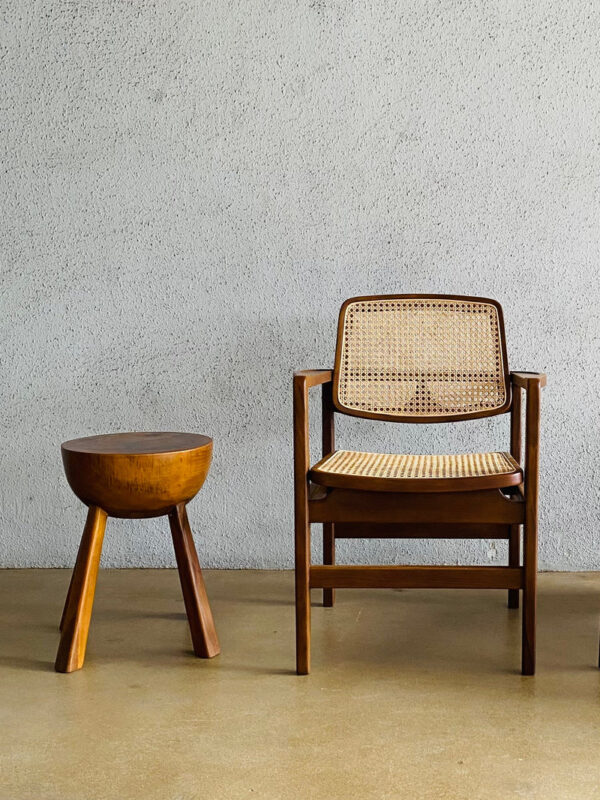 kursi minimalis klasik kombinasi rotan