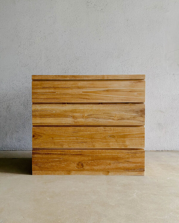 Kabinet Laci Minimalis Jati Handmade Jepara