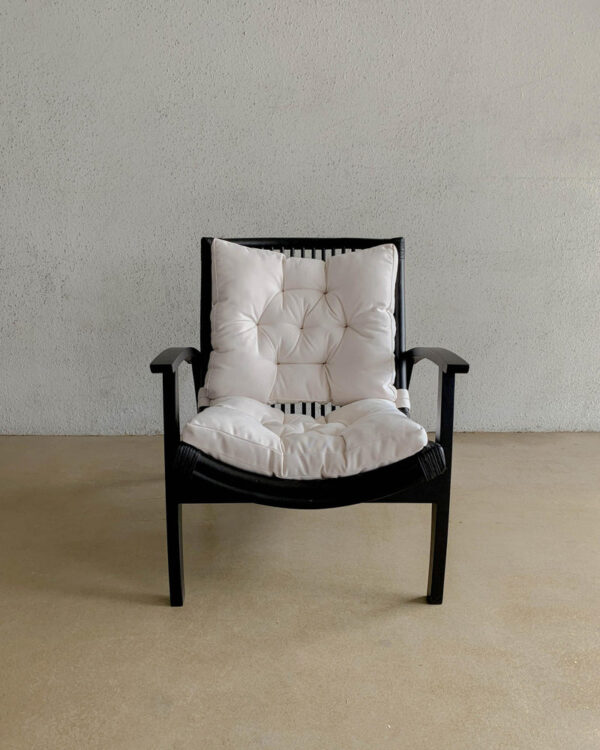 kursi santai minimalis black jari jari