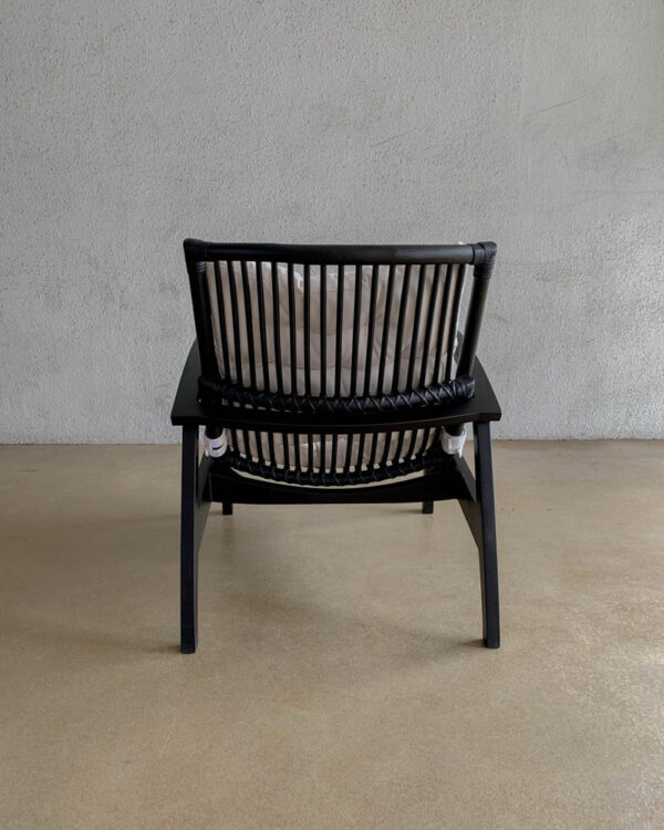 kursi santai minimalis black jari jari