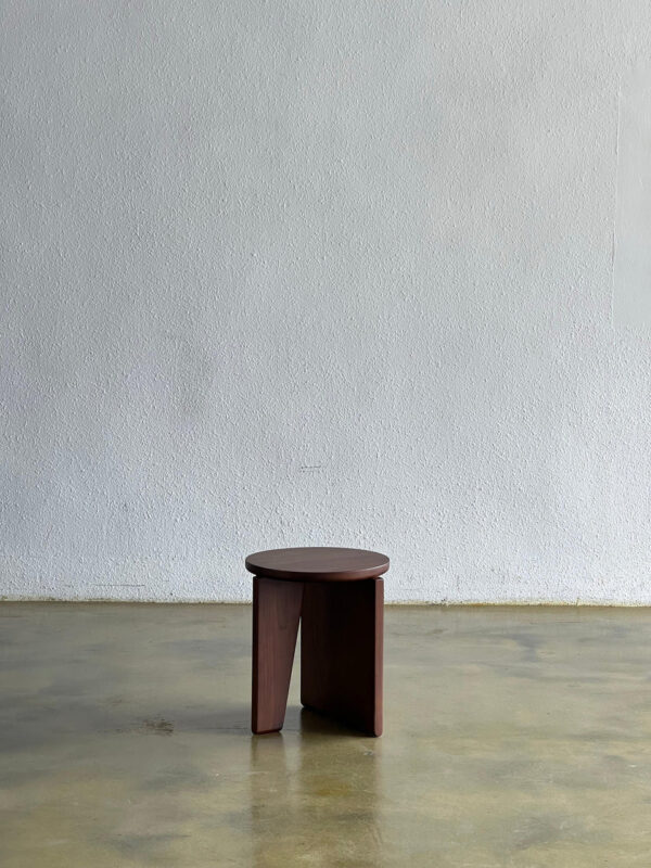 stool scandinavian salak kayu jati