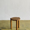 Stool Scandinavian Minimalis Kayu Jati – Natural & Elegan