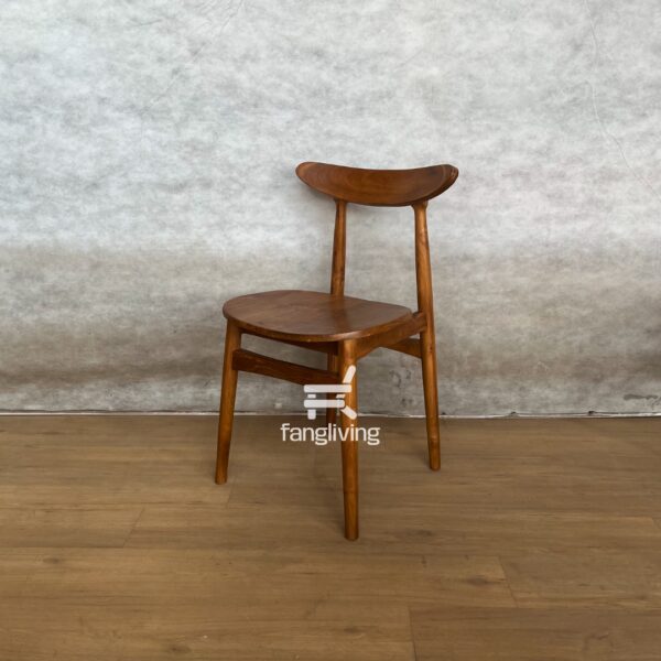 Kursi Makan Ropan Bulan Kayu Jati – Minimalis Klasik Jepara