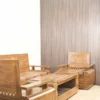 set kursi tamu kayu jati ukiran klasik motif burung 211 dengan meja kopi natural jepara