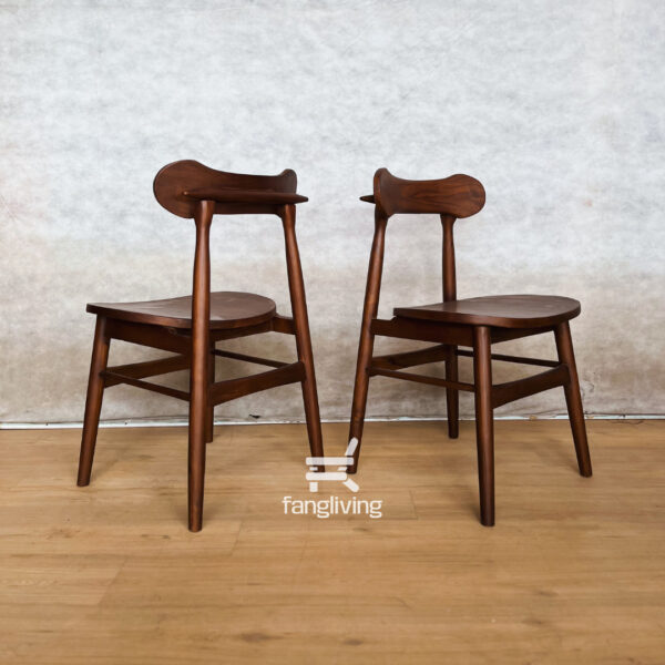 kursi minimalis jati Jepara ergonomis