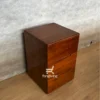 Nakas minimalis 3 laci kayu jati solid