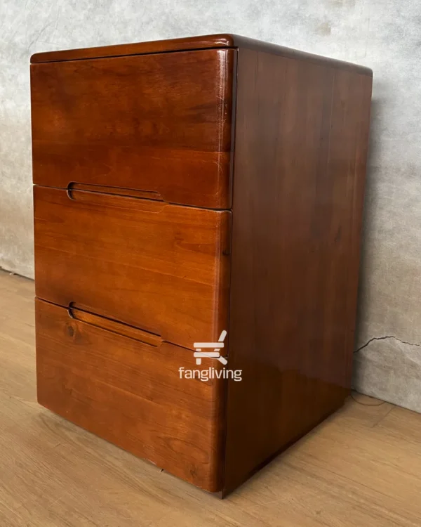 Nakas kayu jati minimalis untuk kamar tidur