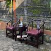 set kursi teras taichan meja kecil