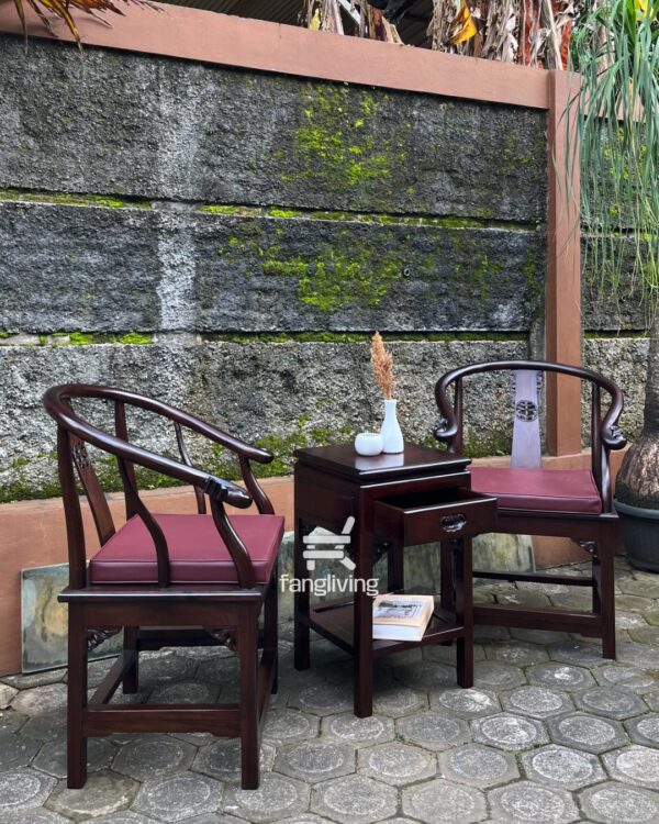 set kursi teras taichan meja kecil