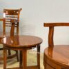 Set Kursi Putar Kayu Jati Klasik